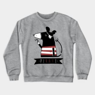 Pirate Rat Crewneck Sweatshirt